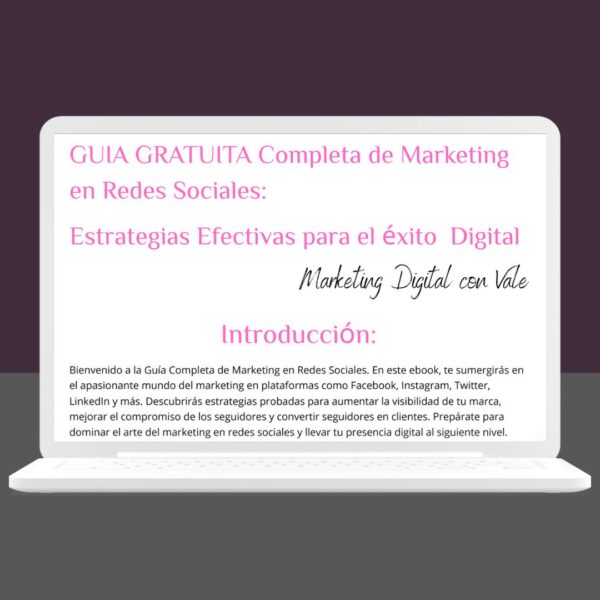 marketing digital con vale